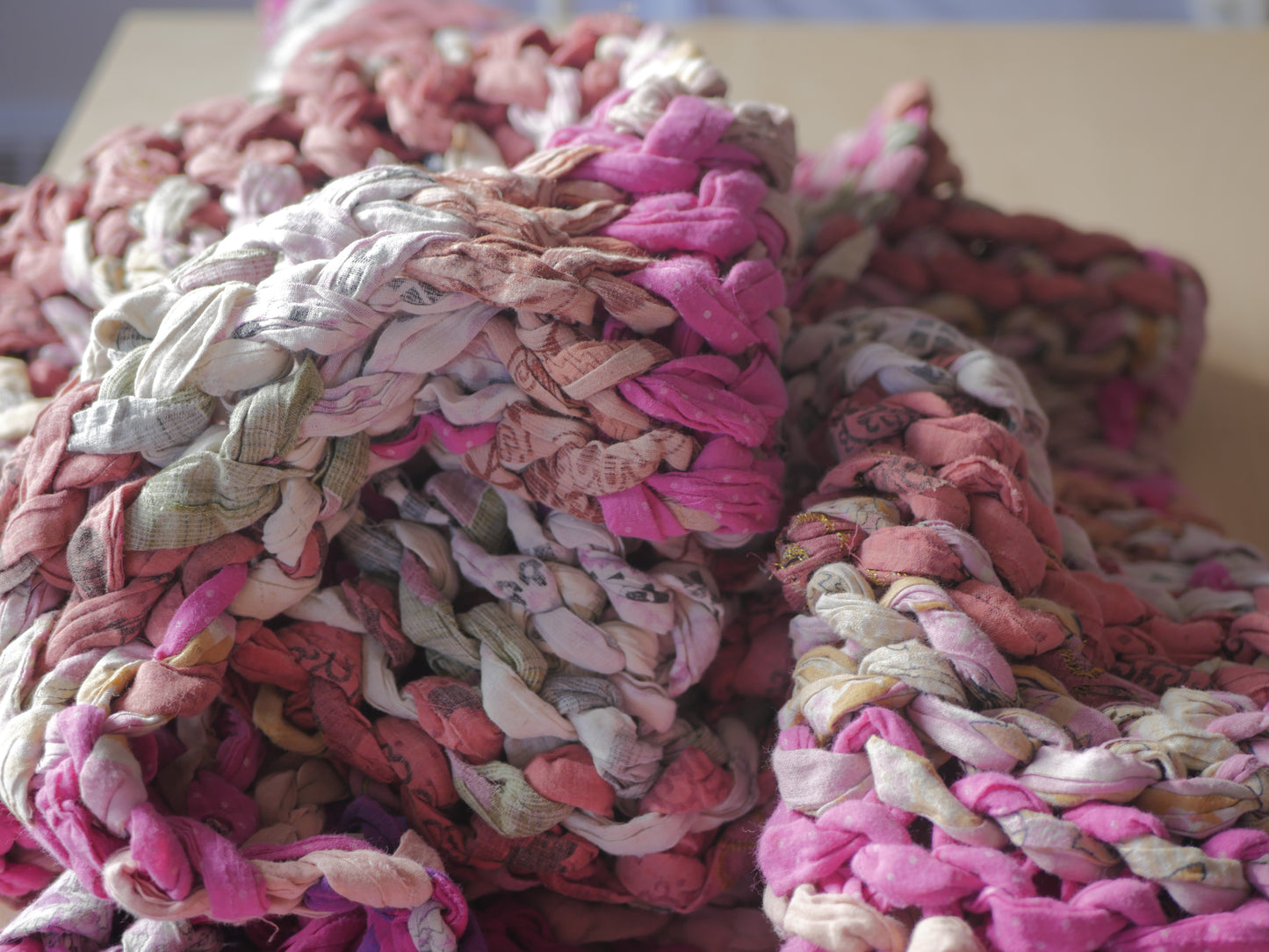 ASMA // chunky knit blanket